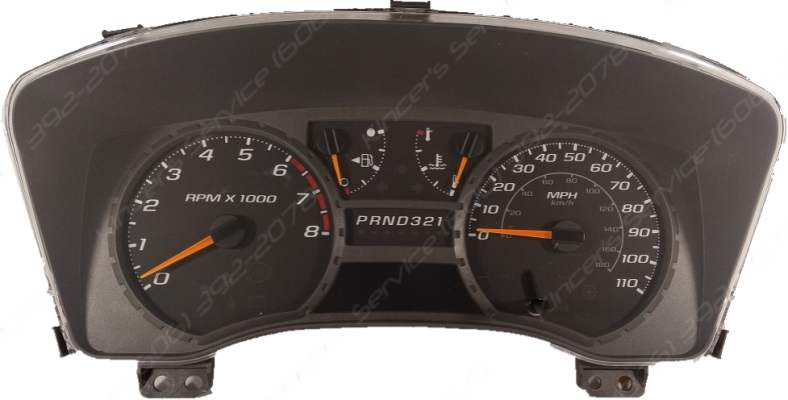 2004-2010 GMC Canyon Standard Instrument Cluster Repair