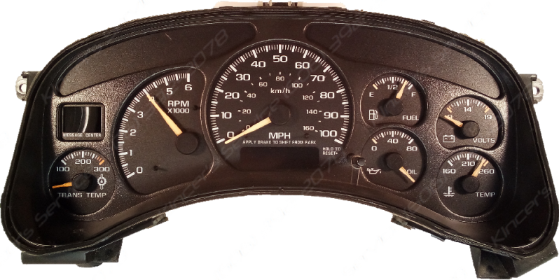 1999-2002 GM Instrument Cluster Repair